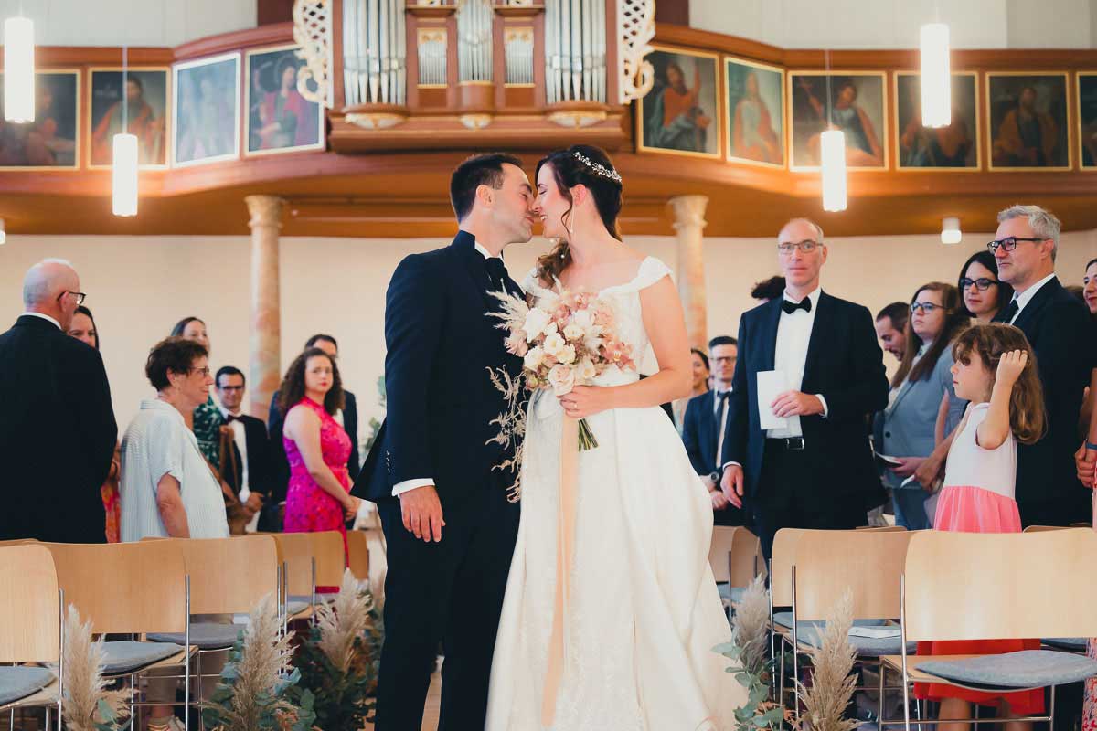 Auszug Bräutigam bei einer Hochzeit in Angelbachtal