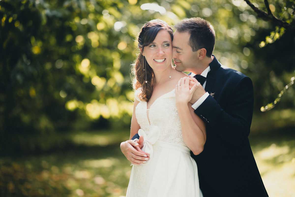 Hochzeitsfotos Brautpaar im Schloss Michelfeld
