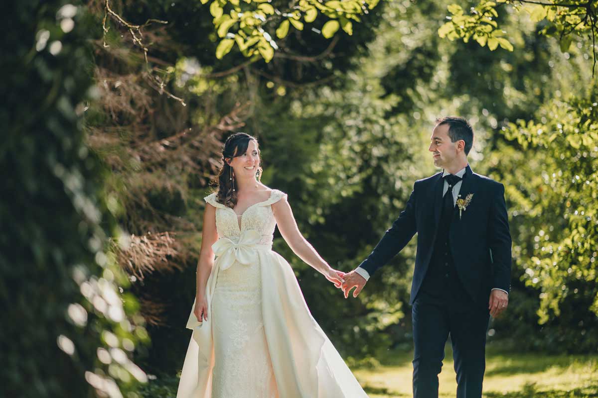 Hochzeitsfotografie in Angelbachtal im Schloss Michelfeld