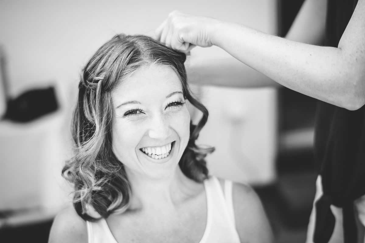 Hochzeitsvorbereitungen der Braut in Überlingen