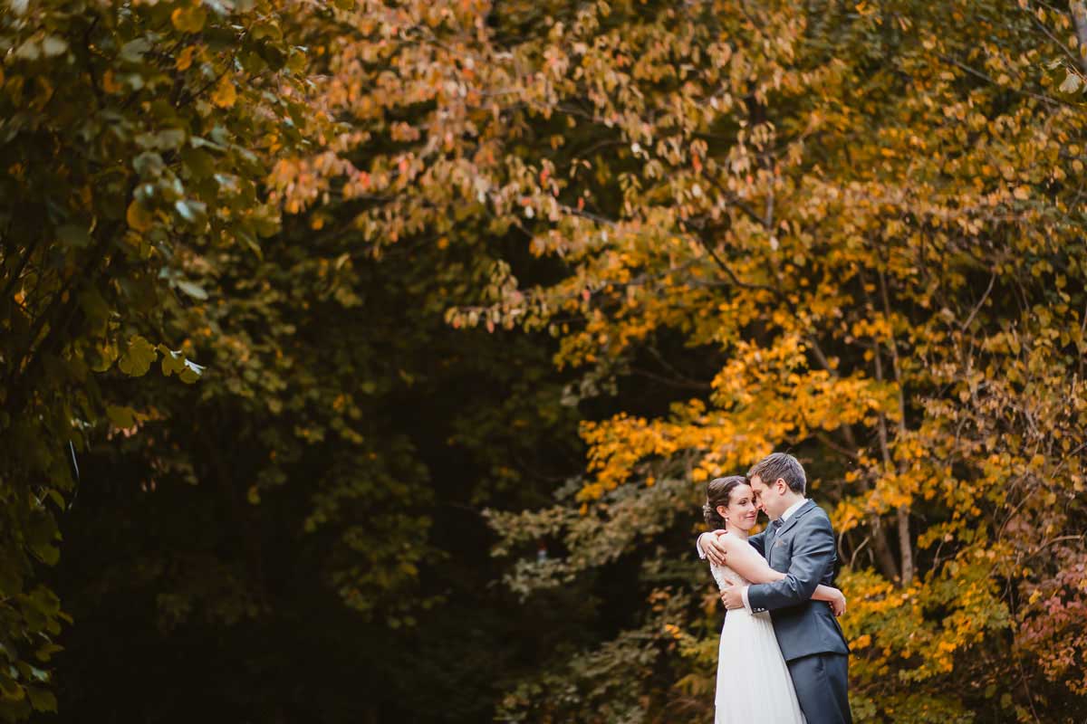 Brautpaar im Landgut Buschmühle