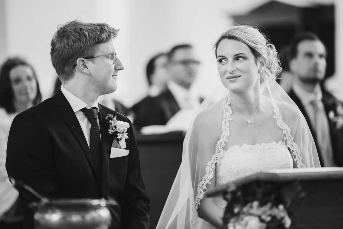 Trauung in der Jesuitenkirchen in Heidelberg
