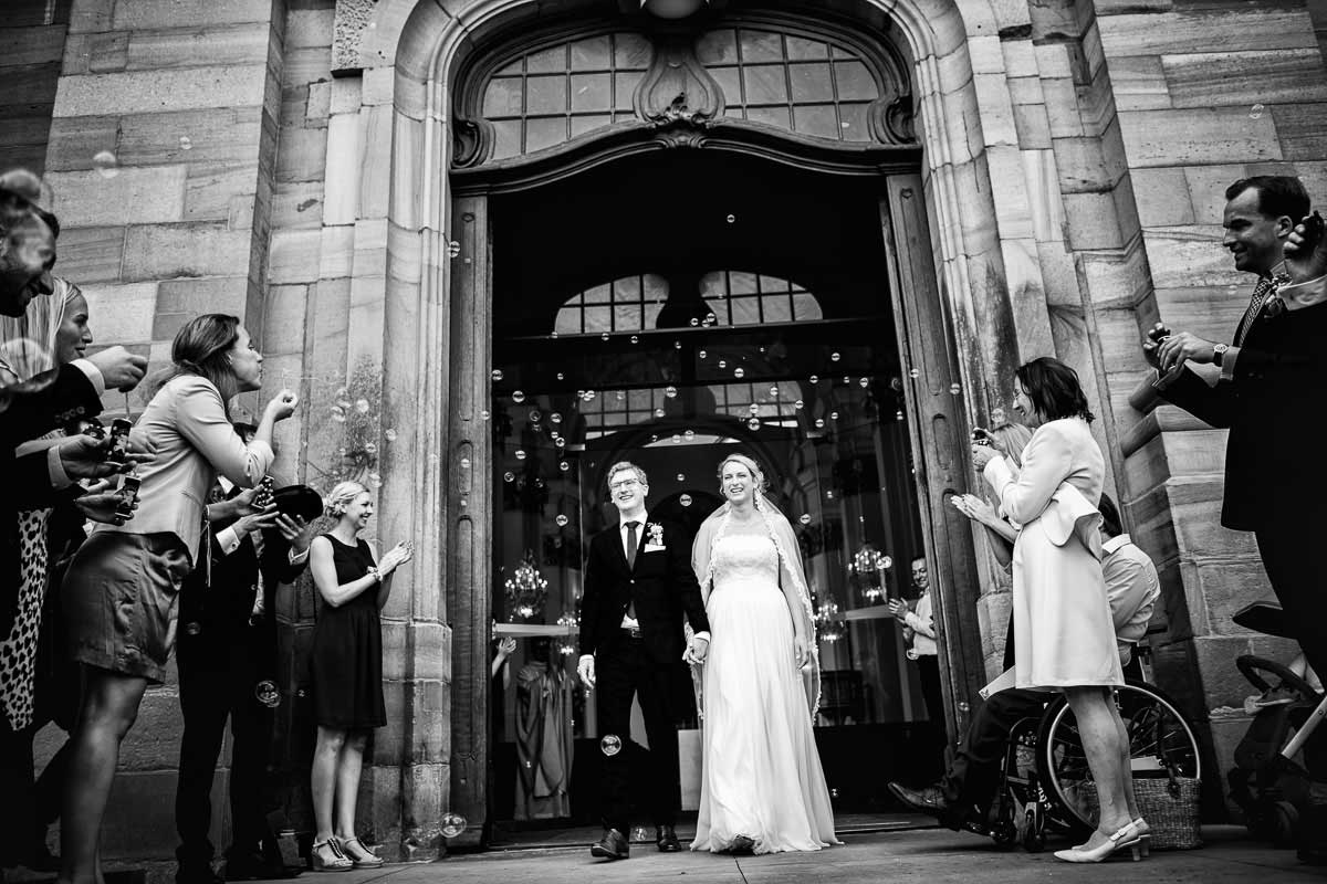 Auszug aus der Jesuitenkirchen in Heidelberg