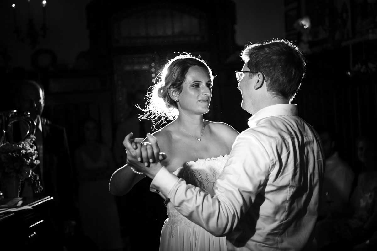 Hochzeitstanz im Hotel Weisser Bock in Heidelberg