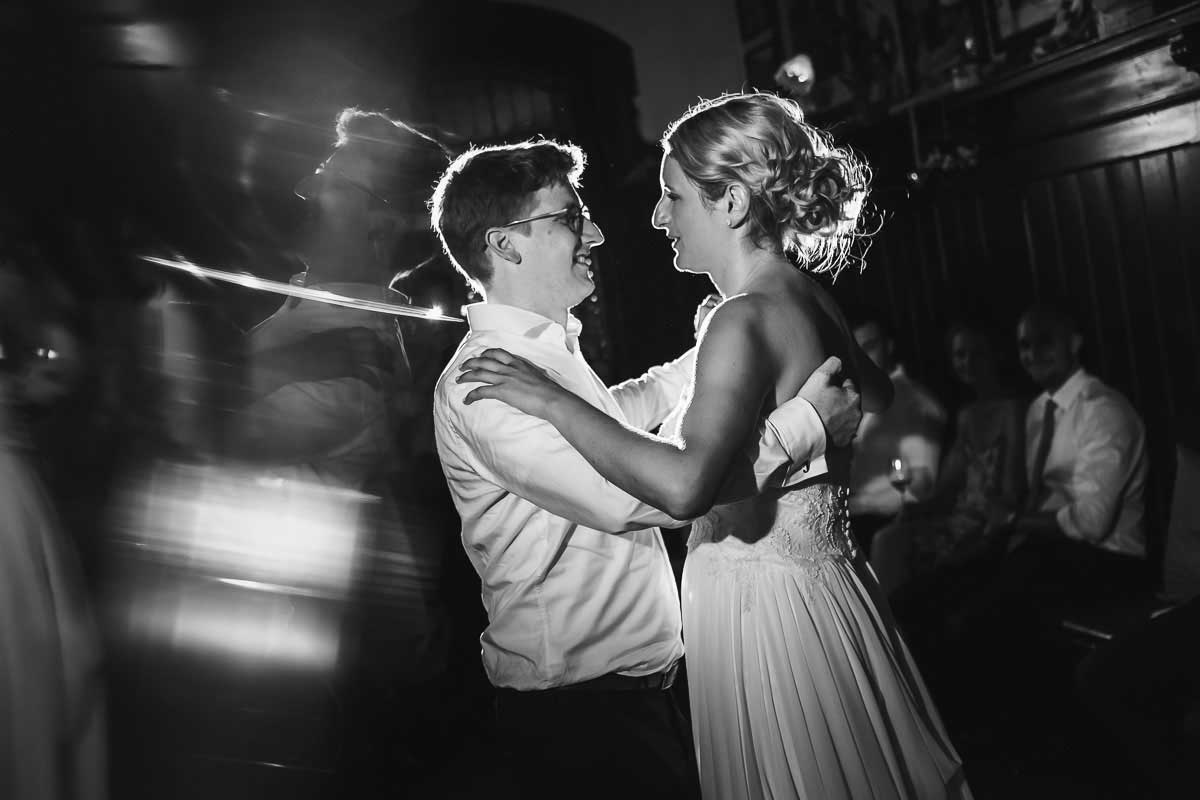 Hochzeitstanz im Hotel Weisser Bock in Heidelberg