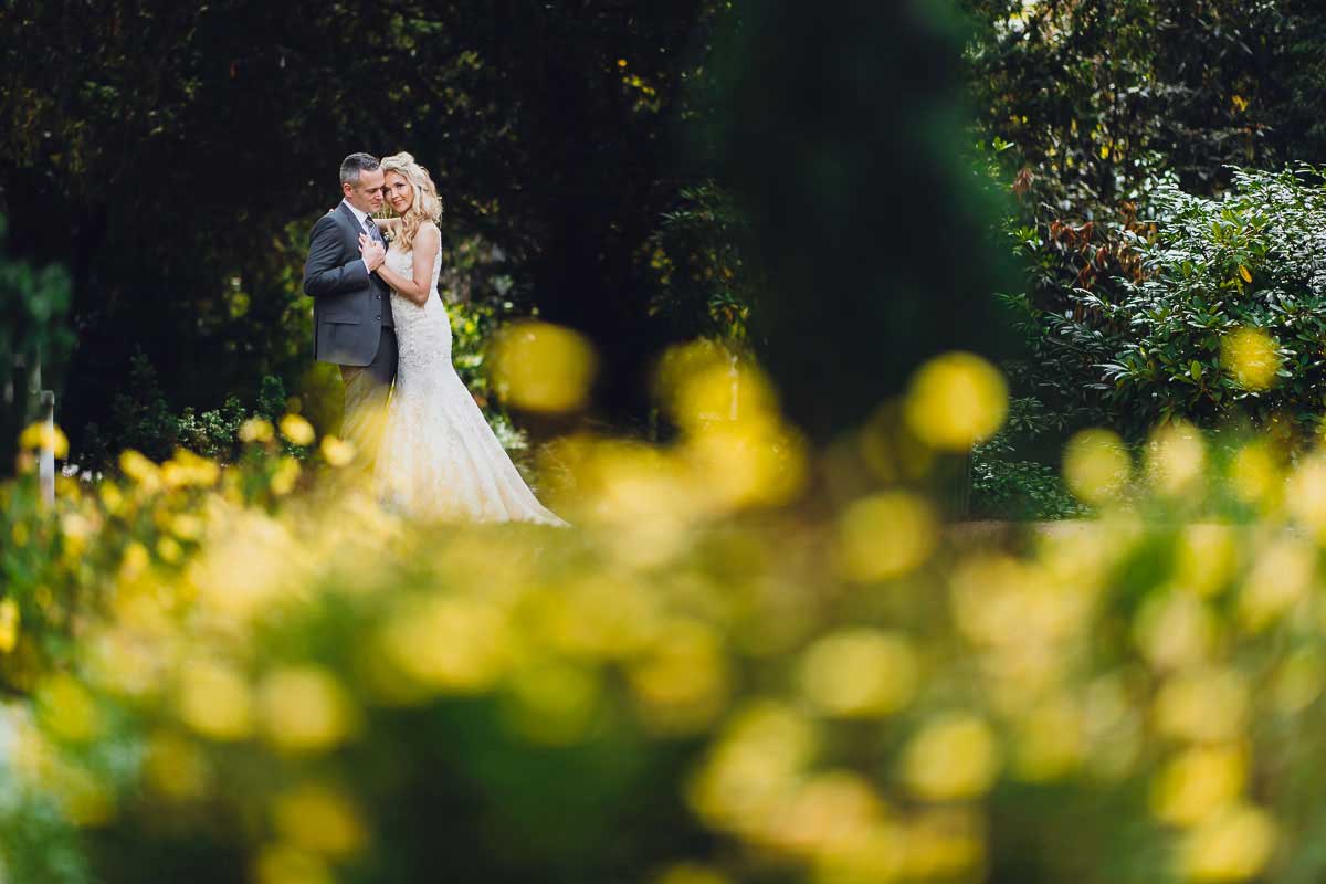 Hochzeitfoto im Kurpark in Wiesbaden