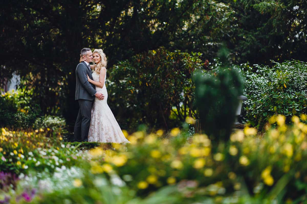 Hochzeitfoto im Kurpark in Wiesbaden