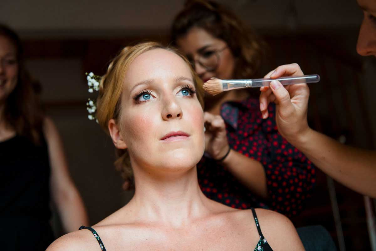 getting ready für eine Hochzeit im Wagners Hof in Undenheim