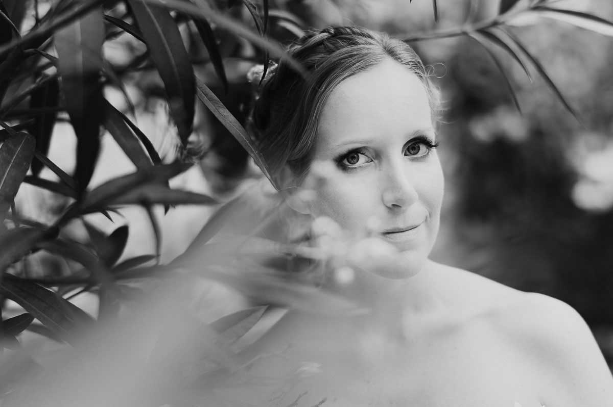 Hochzeitsfotografie Braut im Wagners Hof Undenheim