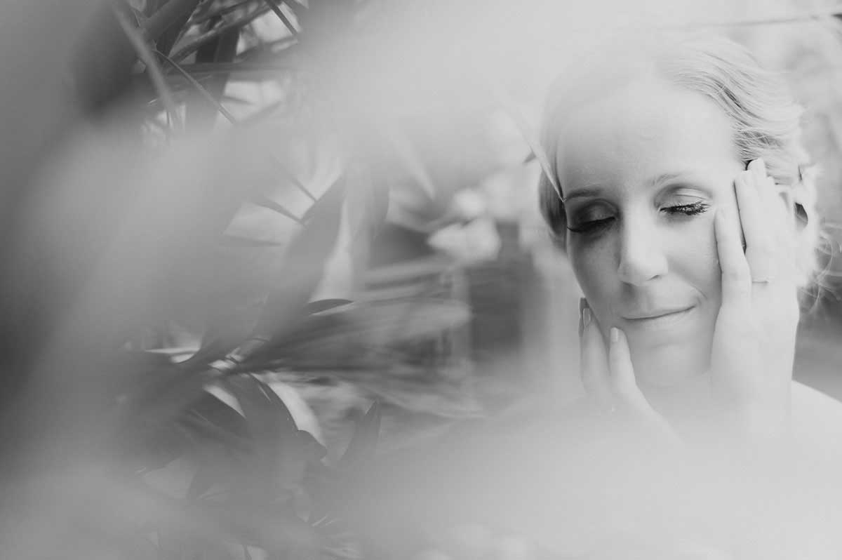 Hochzeitsfotografie Braut im Wagners Hof Undenheim