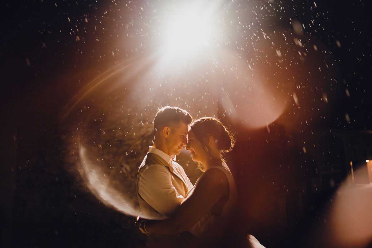 Hochzeitsfotograf im Gut Wöllried Hochzeitsfotos bei Nacht